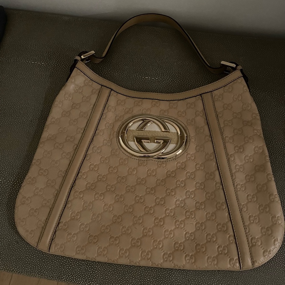 Gucci Beige Designer Women's Bag